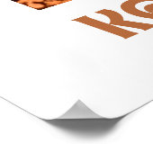 Blijf doorgaan Motivatie coddiwompling schildpad Poster (Hoek)