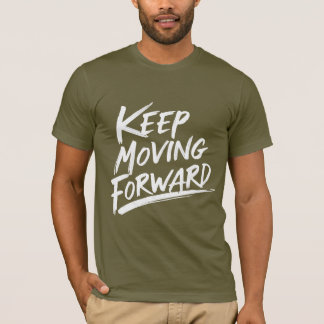 Blijf doorgaan: Motivatie T-shirt