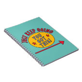 Blijf Doorgaan Notitieboek (Rechterzijde)