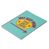 Blijf Doorgaan Notitieboek (Linkerzijde)