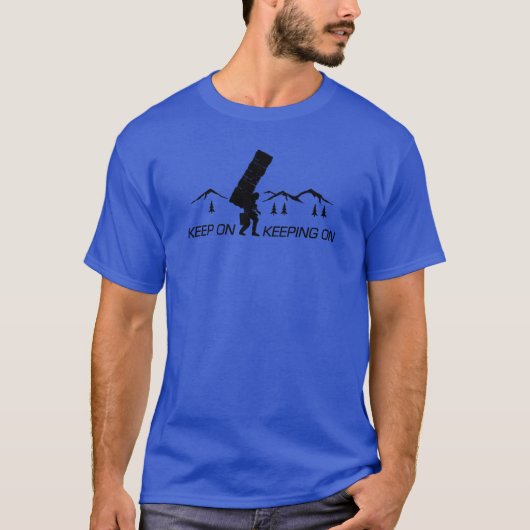 Blijf Doorgaan Omgekeerd T-shirt (Voorkant)