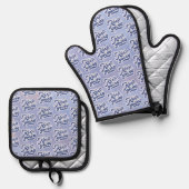 Blijf Doorgaan Ovenwant & Pannenlap Set (Voorkant / Achterkant)