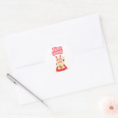 Blijf Doorgaan Ronde Sticker (Envelop)