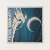 Blijf Doorgaan, Rustig Wandkleed (Voorkant (horizontaal))