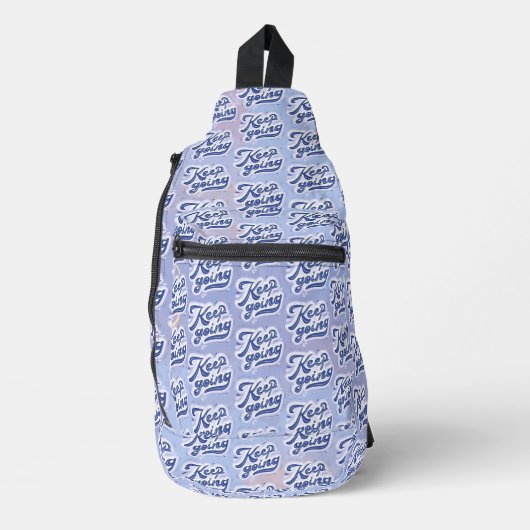 Blijf Doorgaan Sling Bag (Voorkant)