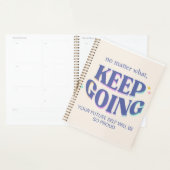 Blijf Doorgaan Spiral Planner (Display)