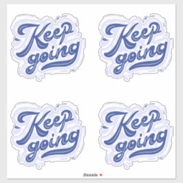 Blijf Doorgaan Sticker