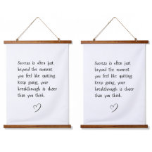 Blijf Doorgaan Succes Motivatie Inspirerende Quote