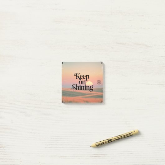 Blijf Doorschijnen Post-it® Notes (Op bureau)
