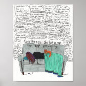 Blijf doorstaan (Narcolepsy) Poster (Voorkant)