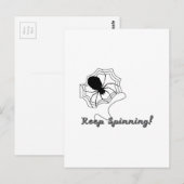 Blijf draaien briefkaart (Voorkant / Achterkant)