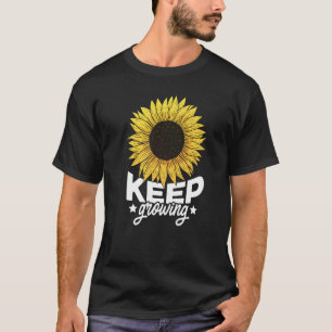 Blijf drijvende beugen Gardener Botanische tuinman T-shirt