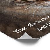 Blijf dromen achtervolgen poster (Hoek)