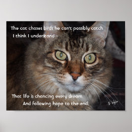 Blijf dromen achtervolgen poster