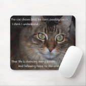 Blijf dromen najagen - voor Koa Muismat (Met muis)