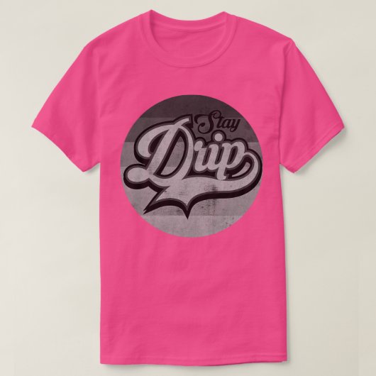 Blijf druppelen BW T-shirt (Design voorkant)