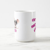 Blijf duister, blijf Schattige Koffiemok (Center)