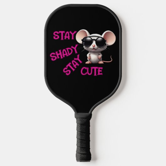Blijf duister, blijf Schattige Pickleball Paddle (Voorkant)