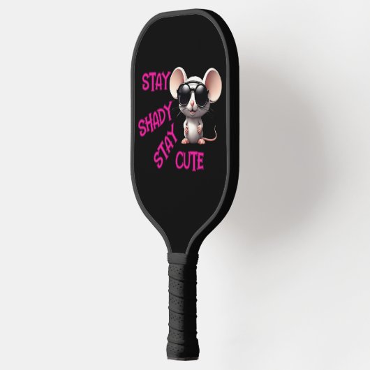 Blijf duister, blijf Schattige Pickleball Paddle (Links)