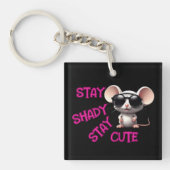 Blijf duister, blijf Schattige Sleutelhanger (Voorkant)