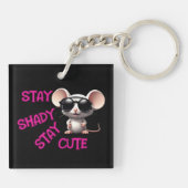 Blijf duister, blijf Schattige Sleutelhanger (Achterkant)