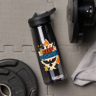 BLIJF DUWEN Motivatie waterfles - Fitness