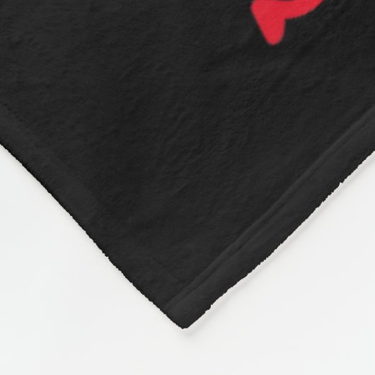 Blijf echt cool boksen Beer Illustratie Graphic DE Fleece Deken (Hoek)