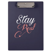 Blijf echt klembord (Voorkant)