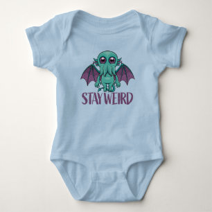 Blijf een rare Cute Cthulhu Monster Romper