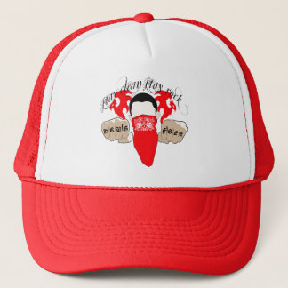 blijf een schone steen trucker pet