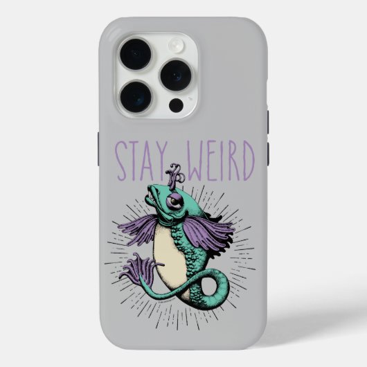 Blijf een vreemde Hoesje-Mate iPhone Case (Achterkant)