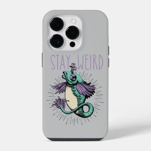 Blijf een vreemde Hoesje-Mate iPhone Case Hoesje (Achterkant)