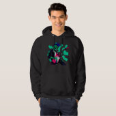 Blijf elektrisch hoodie (Voorkant volledig)