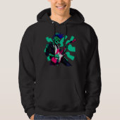 Blijf elektrisch hoodie (Voorkant)