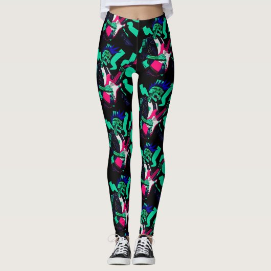 Blijf elektrisch leggings (Voorkant)