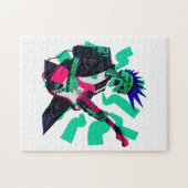 Blijf elektrisch legpuzzel (Horizontaal)