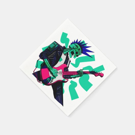 Blijf elektrisch servet (Hoek)