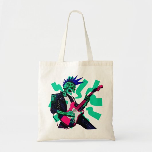 Blijf elektrisch tote bag (Voorkant)
