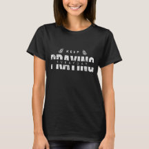 Blijf elke dag bidden, aangepaste t-shirten