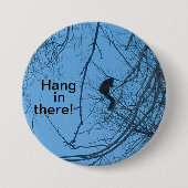 Blijf Erbij Knop Ronde Button 7,6 Cm (Voorkant)