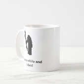 Blijf even en luister! -Mok Koffiemok (Voorkant links)