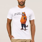 Blijf fel, blijf gefocust -  T-shirt (Voorkant)