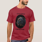 Blijf fel vrees niets Black Panther T-shirt (Voorkant)