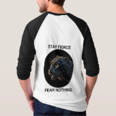 Blijf fel vrees niets Black Panther T-shirt (Achterkant)