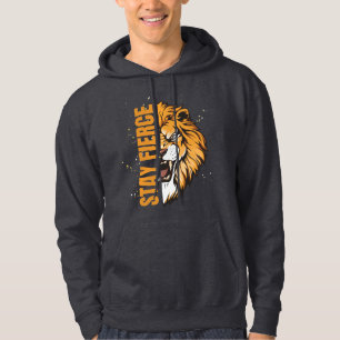 Blijf Fierce Black Hoodie