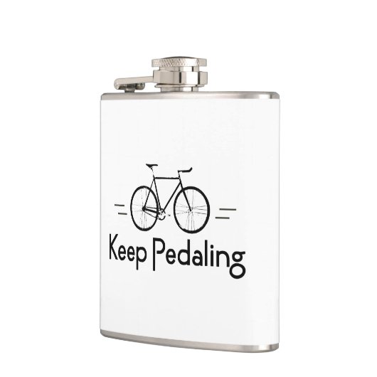 Blijf fietsen heupfles (Links)