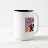 Blijf Funk Skunk Tweekleurige Koffiemok (Voorkant rechts)