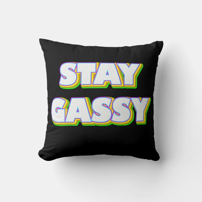 Blijf Gassy Kussen (Voorkant)