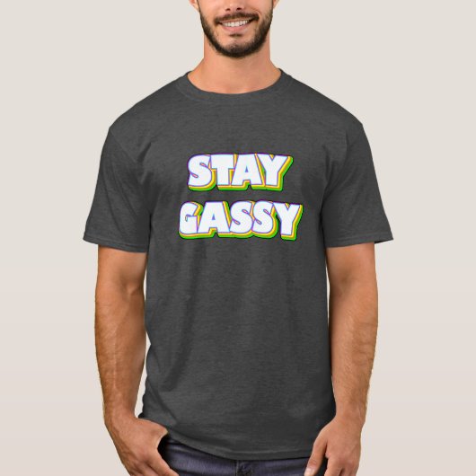 Blijf Gassy T-shirt (Voorkant)