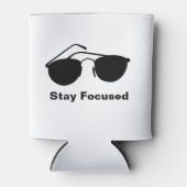 Blijf geconcentreerd in 2026 blikjeskoeler (Voorkant)